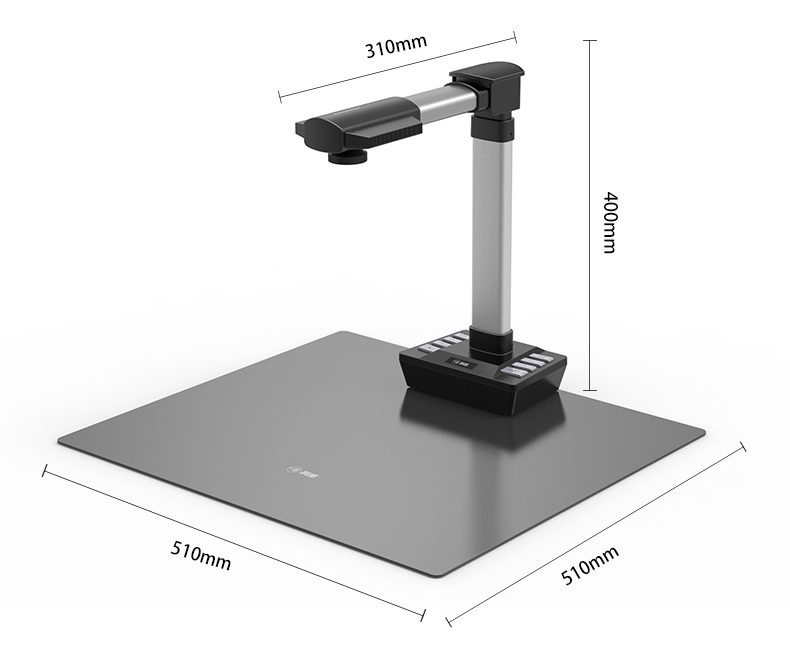 BaoShare GP1900AF 18MP A3 OCR Portable Document Scanner Automatic Flatten Book Scanner