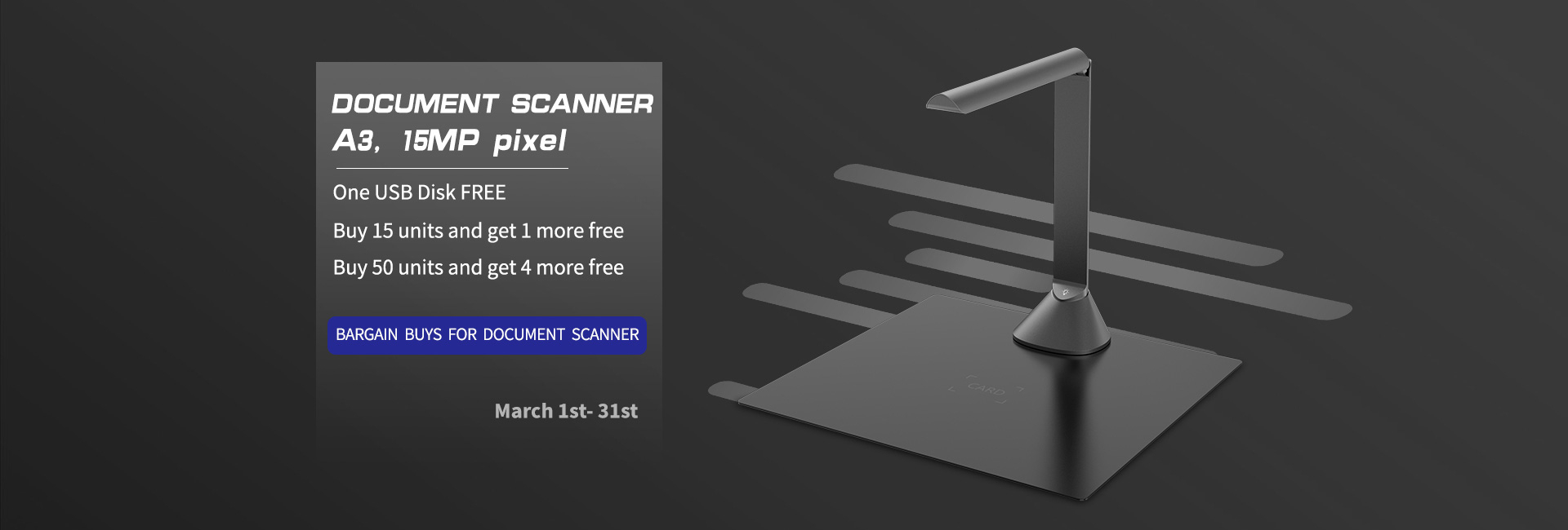 Document Camera Scanner