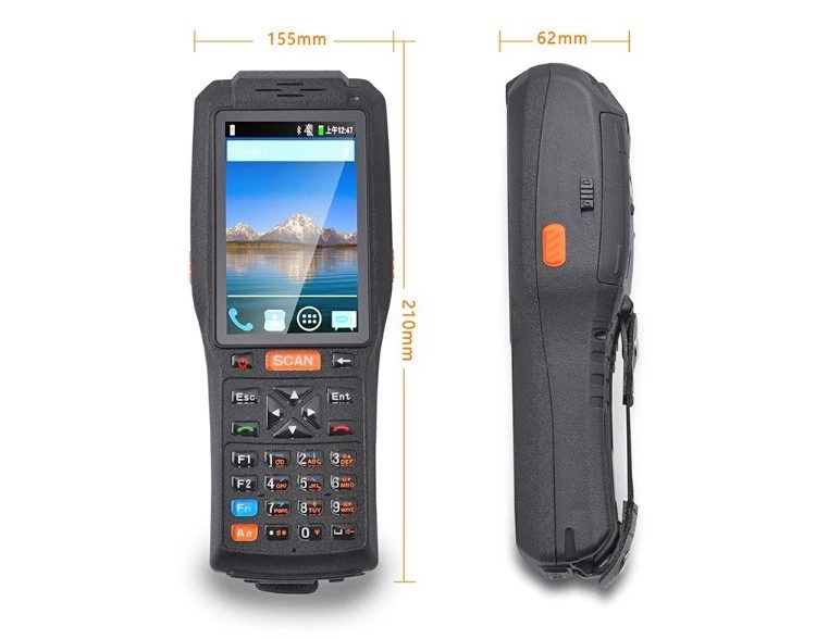 BaoShare PD06 Rugged Industrial PDA Terminal Reader Scanner Android 1D ...